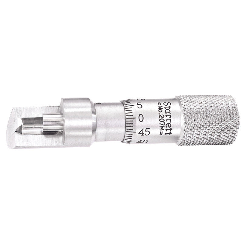 Starrett - S/ Steel Snub Nose Can Seam Mic 0-9.5mm Range 0.01mm Grad | 207mz