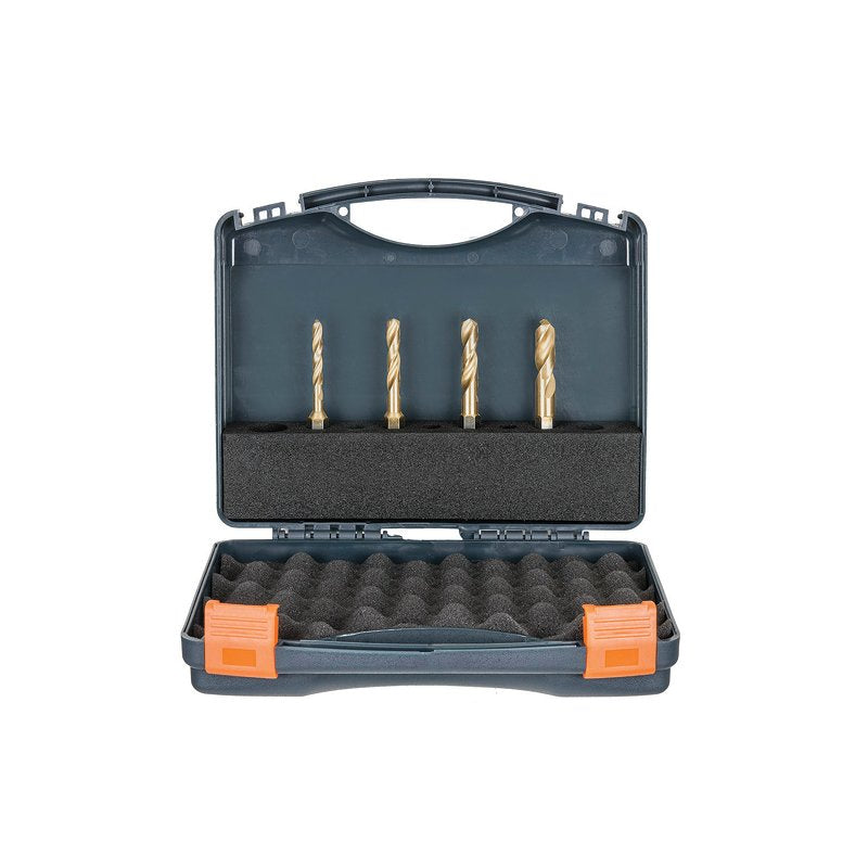 VersaDrive Cobalt Drill Set contains:5,6.8,8.5,10.2mm