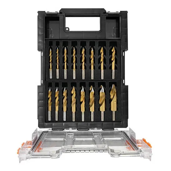 Alpha Stakit Etop2 Turbotip Impact Drill Bit 6-22mm 16pc
