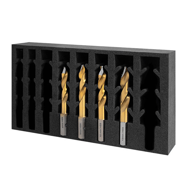 Alpha - Screwdriver Bits Versadrive Turbotip Impact Drill Bit 6, 8 10, 12mm