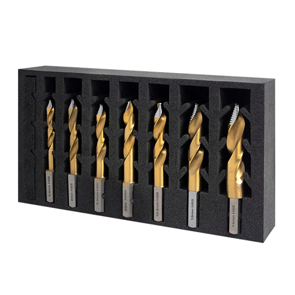 Alpha Versadrive Turbotip Impact Drill Bit 6.8, 8 8.5, 10, 10.5, 12, 14mm