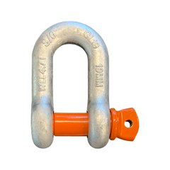 Schutts Industrial - Heavy-Duty 16mm 3.2T Dee Screw Pin Shackle | SHK-162T