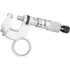 Starrett - Can Curl Micrometer 0-12.5mm Range 0.01mm Grad | 209mrl