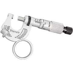 Starrett - Can Curl Micrometer 0-.500in Range .001in Grad | 209rl