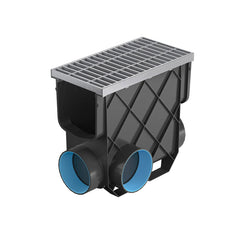 RELN - Storm Drain Pro 200 Inline Pit cw Galvanised Grate | 210075