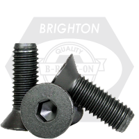 Brighton Best - #0-80x1/4" (FT) - IMPERIAL 12.9 COUNTERSUNK SOCKET CAP SCREW THERMAL BLACK OXIDE UNF | 211003