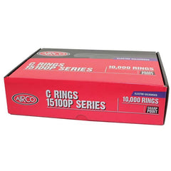 Airco - 15100P C Rings Al-Zn Shield - Tub Qty 20000 | RC00232/20