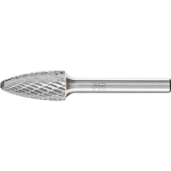 PFERD - Dia. 12 x 25mm Tungsten Carbide High-Performance Burr Tough Tree Shape with Radius End Rbf Shank Dia. 6.35mm Impact-Resistant | 21722276