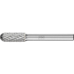 PFERD - Dia. 7.9 x 19mm Tungsten Carbide Burr Cylindrical with Radius End Wrc Shank Dia. 6.35mm Z3P Universal Medium Cross Cut | 21724412
