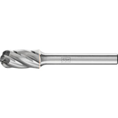 PFERD - Dia. 9.5 x 19mm Tungsten Carbide High-Performance Burr Alu Cylindrical with Radius End Wrc Shank Dia. 6.35mm for Aluminium/Non-Ferrous Metals | 21724425