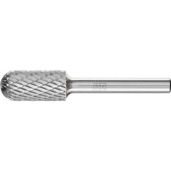 PFERD - Dia. 12.7 x 25.4mm Tungsten Carbide Burr Cylindrical with Radius End Wrc Shank Dia. 6.35mm Z3P Universal Medium Cross Cut | 21724462