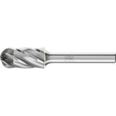 PFERD - Dia. 12.7 x 25.4mm Tungsten Carbide High-Performance Burr Alu Cylindrical with Radius End Wrc Shank Dia. 6.35mm for Aluminium/Non-Ferrous Metals | 21724465