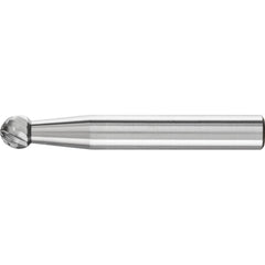 PFERD - Ball Shape Burr KUD 1/4" Shank SD-1 KUD 6.35x4.8x6.35 C3 PLUS | 21724542 1