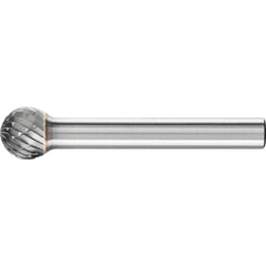 PFERD - Ball Shape Burr KUD 1/4" Shank SD-3 KUD 9.5x7.9x6.35 C3 PLUS | 21724562 1