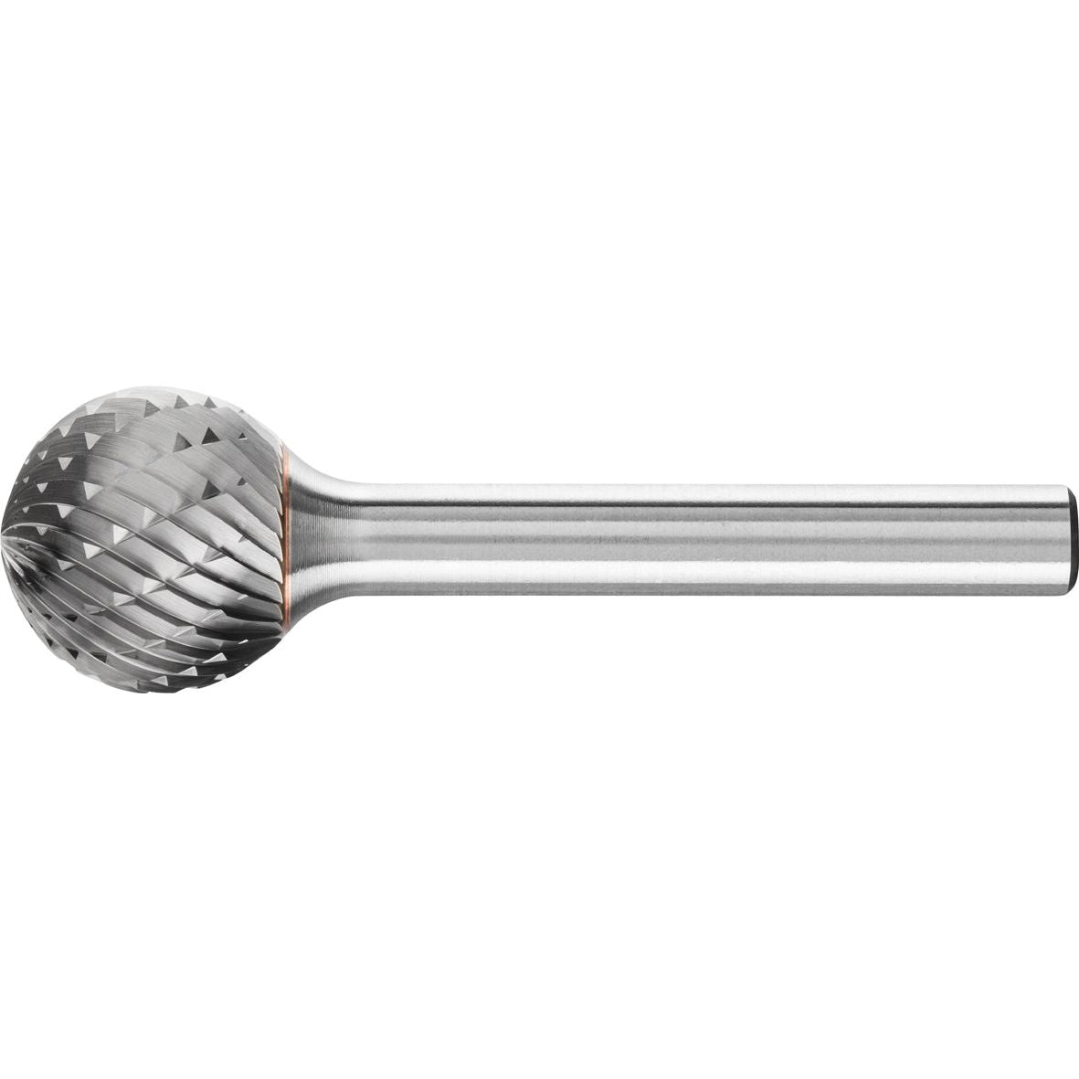 PFERD - Ball Shape Burr KUD 1/4" Shank SD-6 KUD 15.9x14.3x6.35 C3 PLUS | 21724592 1