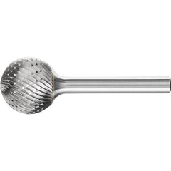 PFERD - Ball Shape Burr KUD 1/4" Shank SD-7 KUD 19x17.4x6.35 C3 PLUS | 21724602 1