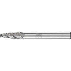 PFERD - Dia. 6.35 x 15.9mm Tungsten Carbide High-Performance Burr Alu Tree Shape with Radius End Rbf Shank Dia. 6.35mm for Aluminium/Non-Ferrous Metals | 21724695