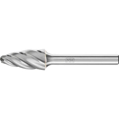PFERD - Dia. 12.7 x 25.4mm Tungsten Carbide High-Performance Burr Alu Tree Shape with Radius End Rbf Shank Dia. 6.35mm for Aluminium/Non-Ferrous Metals | 21724725