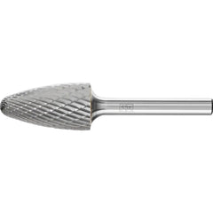 PFERD - Dia. 15.9 x 25.4mm Tungsten Carbide Burr Tree Shape with Radius End Rbf Shank Dia. 6.35mm Z3P Universal Medium Cross Cut | 21724742