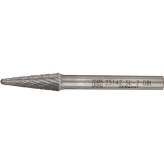 PFERD - Dia. 8.3 x 25.8mm Tungsten Carbide Burr Tree Shape with Radius End Kel Shank Dia. 6.35mm Z3P Universal Medium Cross Cut | 21725142