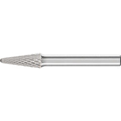 PFERD - Cone Radius End Burr KEL 1/4" Shank SL-2 KEL 7.9x22.2x6.35 C3 PLUS | 21725142 1