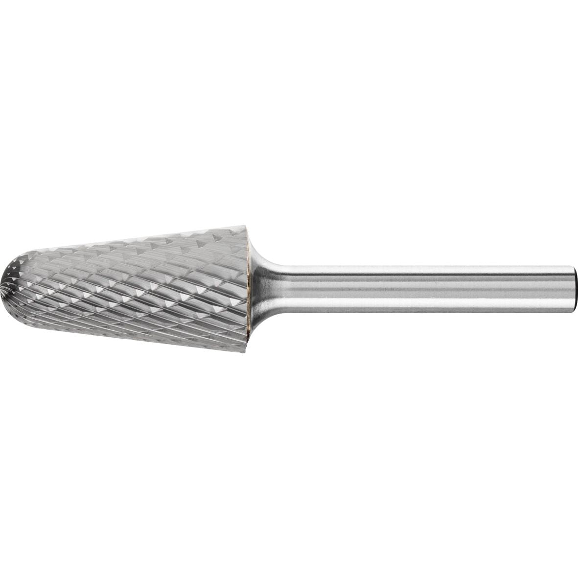 PFERD - Cone Radius End Burr KEL 1/4" Shank SL-5 KEL 12.7x28.6x6.35 C3 PLUS | 21725162 1