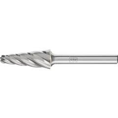 PFERD - Dia. 12.7X28.6mm Tungsten Carbide High-Performance Burr Alu Tree Shape With Radius End Kel  Shank Dia. 6.35mm For Aluminium/Non-Ferrous Metals | 21725165