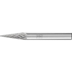 PFERD - Dia. 6.35 x 19mm Tungsten Carbide Burr Conical Pointed Skm Shank Dia. 6.35 Z3P Universal Medium Cross Cut | 21725212