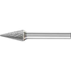 PFERD - Pointed Cone Burr SKM 1/4" Shank SM-3 SKM 9.5x19x6.35 C3 PLUS | 21725232 1