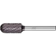PFERD - Dia. 12.7X25.4mm Tungsten Carbide Burr Cylindrical With Radius End Wrc Shank Dia. 6.35X150mm Z3P Universal Medium Cross Cut | 21725882