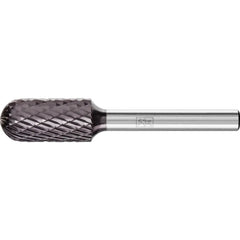 PFERD - Dia. 12.7 x 25.4mm Tungsten Carbide Burr Cylindrical with Radius End Wrc Shank Dia. 6.35 x 150mm Z3P Universal Medium Cross Cut | 21725882