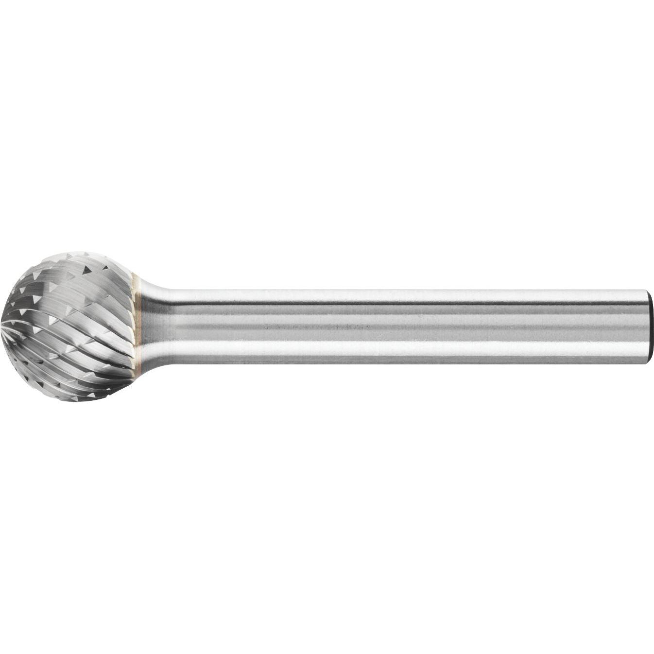 PFERD - Ball Shape Extended Burr 1/4" Shank SD-5 L4 KUD 12.7x11.1x6.35-150 C3 PLUS | 21725942 1