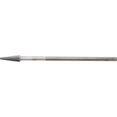 PFERD - Dia. 9.5 x 28.6mm Tungsten Carbide Burr Tree Shape with Radius End Kel Shank Dia. 6.35 x 150mm Z3P Universal Medium Cross Cut | 21726222