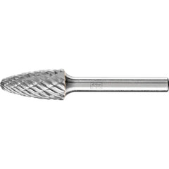 PFERD - Dia. 12.7 x 25.4mm Tungsten Carbide High-Performance Burr Allround Tree Shape with Radius End Rbf Shank Dia. 6.35mm Universal Coarse | 21728000
