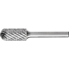 PFERD - Cylindrical Radius End Burr WRC 1/4" Shank SC-5 WRC 12.7x25.4x6.35 ALLROUND | 21728001 1