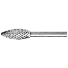 PFERD - Dia. 12.7 x 31.7mm Tungsten Carbide High-Performance Burr Allround Flame B Shank Dia. 6.35mm Universal Coarse | 21728004