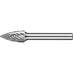 PFERD - Pointed Tree Burr SPG 1/4" Shank SG-3 SPG 9.5x19x6.35 ALLROUND | 21728015 1