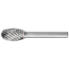 PFERD - Oval Shape Burr TRE 1/4" Shank SE-5 TRE 12.7x22.2x6.35 ALLROUND | 21728025 1