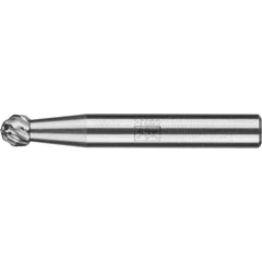 PFERD - Dia. 6.35 x 4.8mm Tungsten Carbide High-Performance Burr Allround Ball Kud Shank Dia. 6.35mm Universal Coarse | 21728034