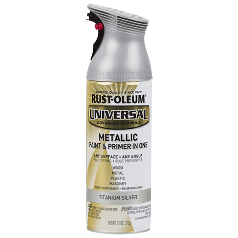 Rust-Oleum - Universal Metallic Black Stainless Steel - Spray 312g