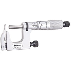 Starrett - Mul-t-anvil Micrometer 1in .001in Grad Carbide Spindle | 220xrl-1