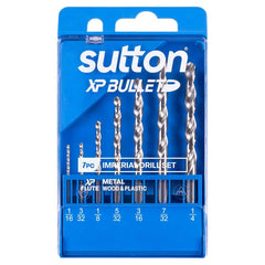 Sutton Tools - 16-1/4" Drill D220 S07 Jobber HSS XP Bullet Set 1/ 7Pc | D220S07
