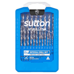 Sutton Tools - 16-3/8" Drill D220 S21 Jobber HSS XP Bullet Set 1/ 21Pc | D220S21