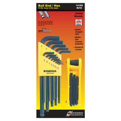 Bondhus - Set22 Ball L-Wr HEX in Foldup | BD14189