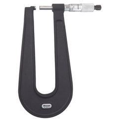 Starrett - Sheet Metal Micrometer 1in Carbide Spindle/flat Anvil | 222bxr-1