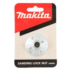 Makita - Sanding Lock Nut 30mm / M14 x 2mm - 115 to 230mm Grinders | 224515-5