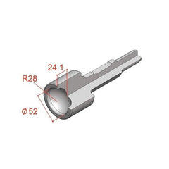 Action 200mm 30mm Hex Shank Peg Driver