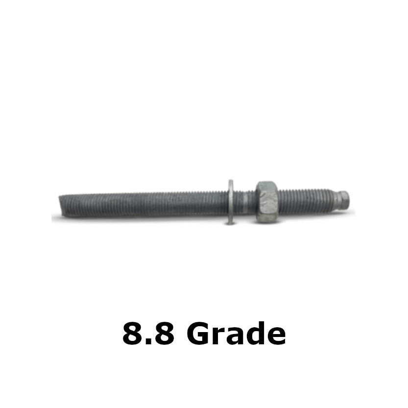 Bremick - 8.8 Flat Cut Stud Galvanised M30 x 380mm (Box of 2)