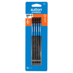 Sutton Tools - 150mm Screwdriver Bit S204 Supatorq Square/rob Set Sq1-3 5Pc | S204S05G03