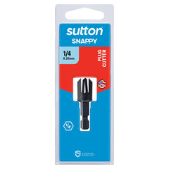 Sutton Tools - 1/4" Plug Cutter D527 Hex-sh Snappy Hangpack | D527H0635